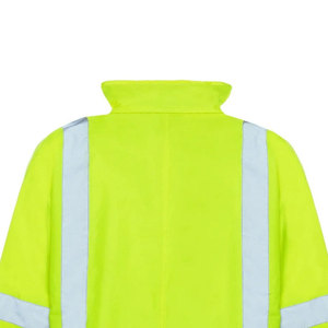 Direct Factory Supply Winter Work Wear Safety Jacket with Breathable Polyester and Nylon <b>Material</b> Customizable Logo - Product Image 5