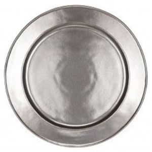 Luxury Silver Metal Charger <b>Plate</b> Wholesale Vintage Rustic Round Underplate for Wedding Event Hotel Tableware <b>Decor</b> Under <b>Plate</b> - Product Image 1