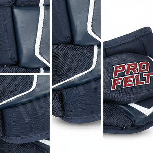 Gants de hockey sur glace de qualité supérieure pour hommes et jeunes, équipement de protection rembourré pour la manipulation de la crosse, gants d'entraînement durables et performants - Product Image 4