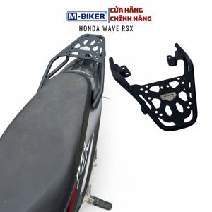 Porte-bagages arrière pour moto M-Biker, durable, avec garantie d'un an, pour la série Wave - Product Image 4