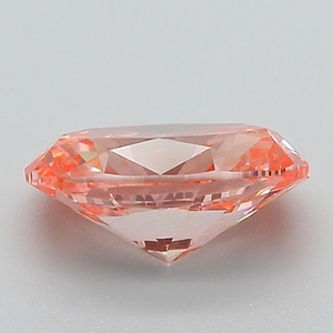 Diamant rose vif fantaisie certifié IGI, cultivé en laboratoire, taille ovale, diamant non monté pour la vente en gros de bijoux fins - Product Image 3