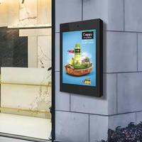 Alihh 75 inç Reklam Dijital Ekranı, Animasyon ve Grafiklerle Yüksek Parlaklıkta Android Açık Hava Duvar Tipi IP55 Su Geçirmez 1080P