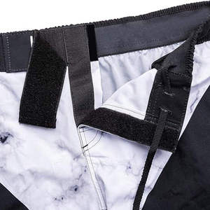 Shorts de Baño para Hombre con Estampado de Mármol, Sublimación, Secado Rápido, Cintura Elástica, Largo Medio, Traje de Baño Informal - Product Image 4