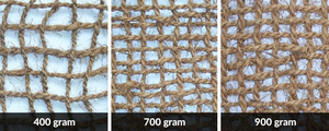 Fabrication de tapis en fibre de coco pour le contrôle de l'érosion, filet biodégradable en fibre de coco 700gr, filet durable en fibre de coco, maille 2x2cm, rouleaux de 50m - Product Image 5