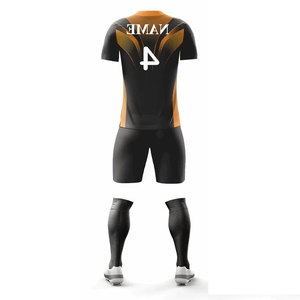Uniforme de Fútbol con Diseño de Patrón Sublimado, Ropa Deportiva para Hombre, Traje de Rugby Transpirable, Último Diseño de Uniforme de Fútbol - Product Image 5