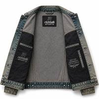 Veste en jean sur mesure RICHTALK SPORTS pour homme, modèle 2026, la plus vendue, écologique, respirante, design avant-gardiste, haute qualité, prix abordable