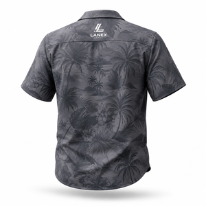 Chemise hawaïenne personnalisée pour homme à col camp, boutonnée, en polyester premium, imprimée par sublimation, style tropical, pour la plage et les loisirs, OEM - Product Image 3