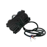 Projecteur LED haute puissance E06Z 100W à 3 lentilles, super lumineux 5500K blanc, pour moto et travail, phare de conduite haute performance