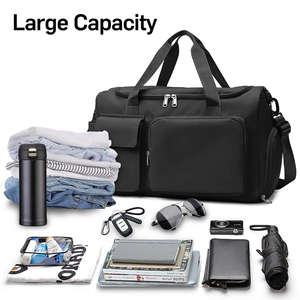 Nouveauté : Sac de sport personnalisé avec logo et design, léger, de haute qualité, pour hommes et femmes, idéal pour transporter l'équipement de sport. - Product Image 5