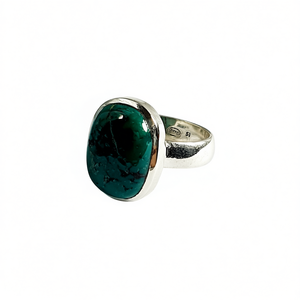Tibet Turquoise <b>Crystal</b> <b>Ring</b> 6.0 Grams - Product Image 2
