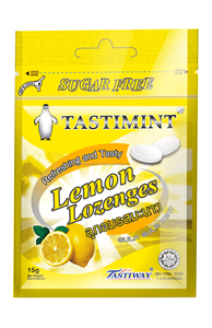 Listo Stock HALAL Limón Tastimint Tableta sin azúcar Candy Mint Flavored Lozenges Bag - Product Image 4