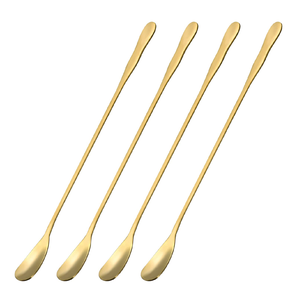 Cuchara de barra de latón de alta calidad, tenedor y cuchara de café, precios de fábrica al por mayor, cuchara de barra de latón - Product Image 2