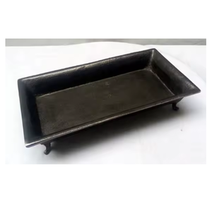 Bandeja de Servicio de Madera con Asa para Cubiertos, Diseño Elegante, Vajilla, Bandeja para Servir Alimentos, Perfecta para Ocasiones - Product Image 6