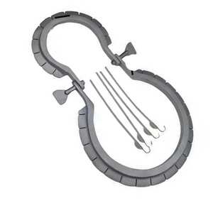 Anillo retractor quirúrgico Lone Star con juego de 10 ganchos, retractor autoajustable de acero inoxidable, calidad estadounidense y europea. - Product Image 1