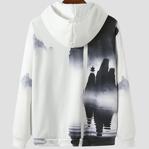 Sudadera con Capucha Sublimada Personalizada, 100% Poliéster, Sudaderas con Estampado por Sublimación para Hombre, Servicio OEM - Product Image 3