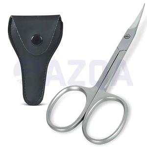 Ciseaux à cuticules professionnels en acier inoxydable, lames courbes aiguisées, ciseaux pour le soin des ongles, outil de beauté de haute qualité, vente en gros - Product Image 1