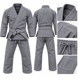 CHAMPS GEARS - Uniforme de Jiu Jitsu Brasileño Personalizado y Duradero, Tejido de Perlas, 100% Algodón, Ecológico, Unisex - Product Image 6