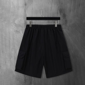 Shorts cargo mi-taille pour homme 2026, séchage rapide, respirant, sportswear décontracté avec cordon de serrage imprimé - Product Image 2