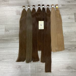 ผมหยิกเป็นลอนแบบหลวมของมนุษย์ทำจากผมธรรมชาติผมลอนแบบไม่ผ่านกระบวนการผมตรงสองชั้น - Product Image 2