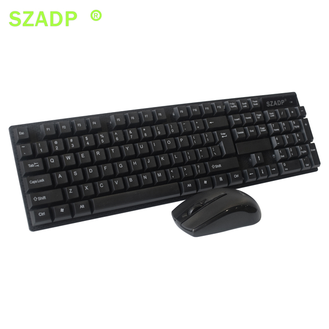 Wired Keyboard Mouse Combo 104 Keys Full Size USB Office Keyboard and Optical Mouse Set for Desktop PC