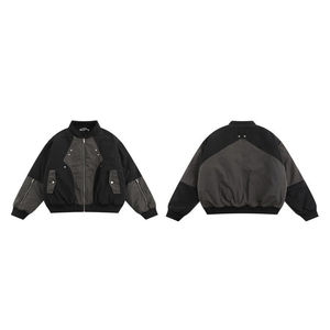 Chaqueta Impermeable de Nailon con Cremallera para Hombre, Cortavientos Ligero, Impermeable para Deportes al Aire Libre, Transpirable, Ropa Exterior Informal Urbana - Product Image 6