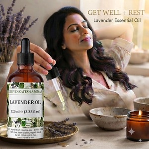 Aceite Esencial de Lavanda Puro 100% Natural de Grado Cosmético Destilado al Vapor para Aromaterapia, Spa, Masajes, Fabricación de Velas, Suministro a Granel - Product Image 4
