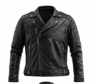 HIGH QUALITY PREMIUM VINTAGE LEATHER JACKET VERY CLASSY AND <b>COOL</b> - Product Image 4
