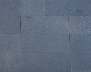 Carreaux de quartzite gris argenté TSF avec bords sciés, surface brossée, design moderne pour revêtement mural, revêtement de sol, projets extérieurs - Product Image 1