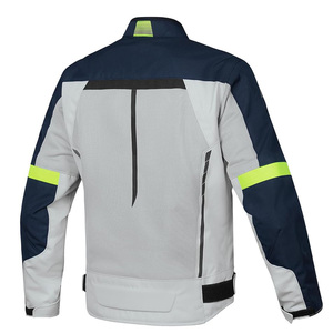 Chaquetas de Motociclismo Personalizadas, Impresas, Resistentes al Viento, para Verano e Invierno, de Poliéster/Nailon, Transpirables, Equipo de Protección de Nivel 2 - Product Image 2