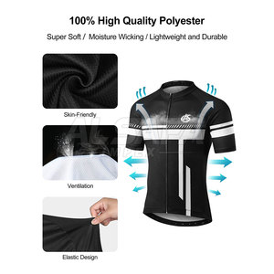 Uniforme de Ciclismo de la Mejor Calidad a Bajo Precio, Uniforme de Ciclismo 100% Poliéster, Servicio OEM - Product Image 2