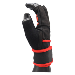 Gants de musculation en cuir de qualité supérieure avec paume et support de poignet renforcés pour le CrossFit, la remise en forme et l'entraînement de musculation - Product Image 2