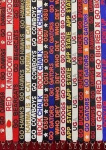 Accessoires de supporter de football perlés pour le jour du match, pour sacs transparents de stade, avec sangles, tailles et logo personnalisables, pour équipes universitaires féminines, vente en gros - Product Image 4