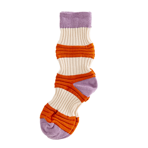 Chaussettes mi-mollet en coton respirant tricotées 3D extra longues pour hommes et femmes, motif torsadé coloré, collection Quatre Saisons - Product Image 2
