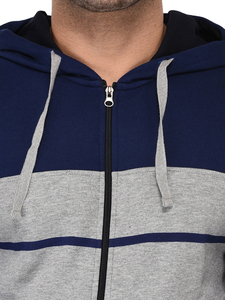 Fournisseur en gros proposant des ensembles de survêtements en coton 2 pièces pour hommes, en stock, avec étiquette privée et logo personnalisé. - Product Image 4