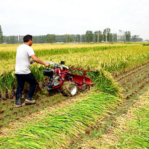 Reaper <b>Machine</b> Steerable Cutting <b>Drying</b> Equipment Crop Rice Combine Harvester For <b>Small</b> Farm Use - Product Image 5