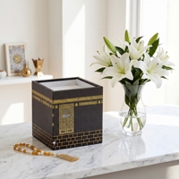 Speaker Al-Quran Levitation QL25 Islami dengan Lampu LED, Remote Control, Rekaman Al-Quran MP3, Terjemahan Pashto, Inggris