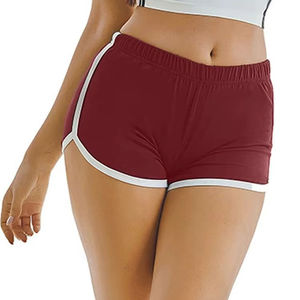 Shorts Deportivos VORNEX INDUSTRY para Mujer, Talla Grande, Cintura Media, Transpirables, de Secado Rápido, Tela de Poliéster/Algodón, Cierre con Cordón - Product Image 2