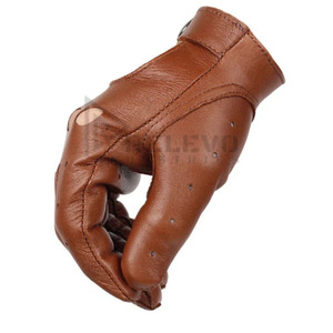 Guantes de invierno casuales de diseño sencillo para motocicleta con pantalla táctil, para viajes y deportes al aire libre, de alta calidad para hombre, con detección de aguja de PU - Product Image 4