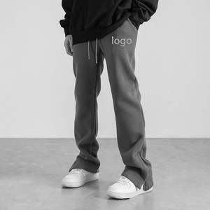 Pantalon de jogging d'hiver pour homme, style moto, confortable, coupe régulière, en molleton, écologique, idéal pour le sport et les loisirs - Product Image 4