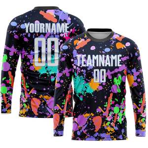 Custom Youth Goalkeeper Jersey Padded Goalie Shirt Long Sleeve Junior Football Team Kit For 2026 USA And Europe Marker - Product Image 5