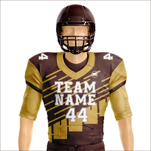 Ensemble Maillot et Pantalon de Football Américain Personnalisé Direct Usine – Performance, Séchage Rapide, Compression, Nom d'Équipe Imprimé - Product Image 4
