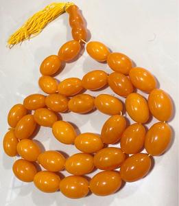 Red Resin Tasbih <b>Angel</b> Prayer Beads Handmade Polished Islamic Rosary Necklace for Home Decor - Product Image 5