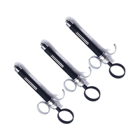 Seringue d'aspiration dentaire manuelle de qualité supérieure 1,8 ml, manche en acier inoxydable, légère, instruments chirurgicaux dentaires de précision