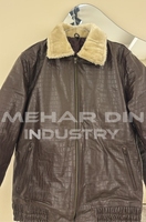 Veste en cuir véritable gaufré crocodile pour homme sur mesure, col en fourrure marron, veste bomber d'hiver, fournisseur d'usine