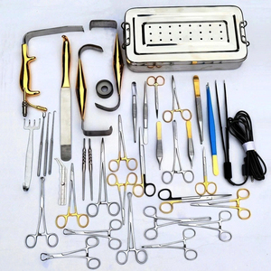 Ensemble d'instruments de chirurgie plastique pour augmentation mammaire, 38 pièces, kit chirurgical assorti - Product Image 1