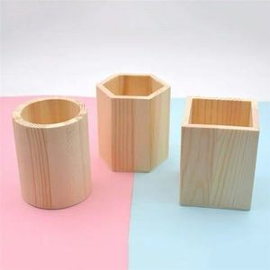 Porte-stylos en bois pour étudiants, employés de bureau et espace de travail à domicile, support à stylos en bambou de qualité supérieure pour cadeau d'entreprise - Product Image 4