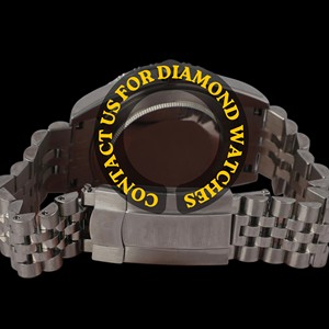 สายนาฬิกาเงินแท้ 925 พรีเมียม พร้อมตัวเรือนทรงกลมแบบมีขอบ หน้าปัดสีฟ้า และคุณสมบัติคลาสสิก กลไกควอตซ์ นาฬิกาข้อมือดีไซน์โดดเด่น - Product Image 4