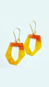 Resin Earrings DIY Craft Supplies Handmade Decorative Accessories Wholesale Fashion Resin Craft Earings Handmade <b>Gift</b> - Product Image 3
