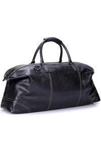 Nouveauté : Sac de voyage décontracté pour homme en cuir véritable, imperméable, sac de sport en cuir, en vente en ligne à bas prix - Product Image 3