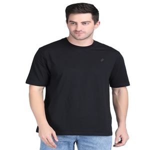 Camiseta de cuello redondo para hombre, ropa de calle, venta al por mayor, algodón polivinílico en diferentes métodos de impresión y materiales en stock para la venta - Product Image 1